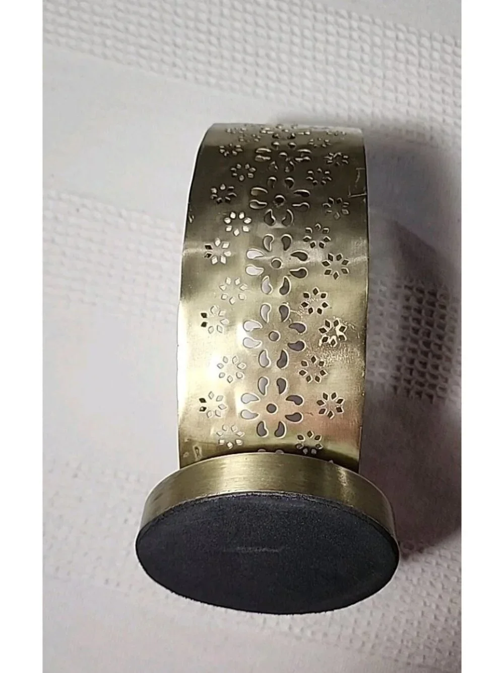 Gold brass Moon Crescent Planter Metal Celestial Home 10